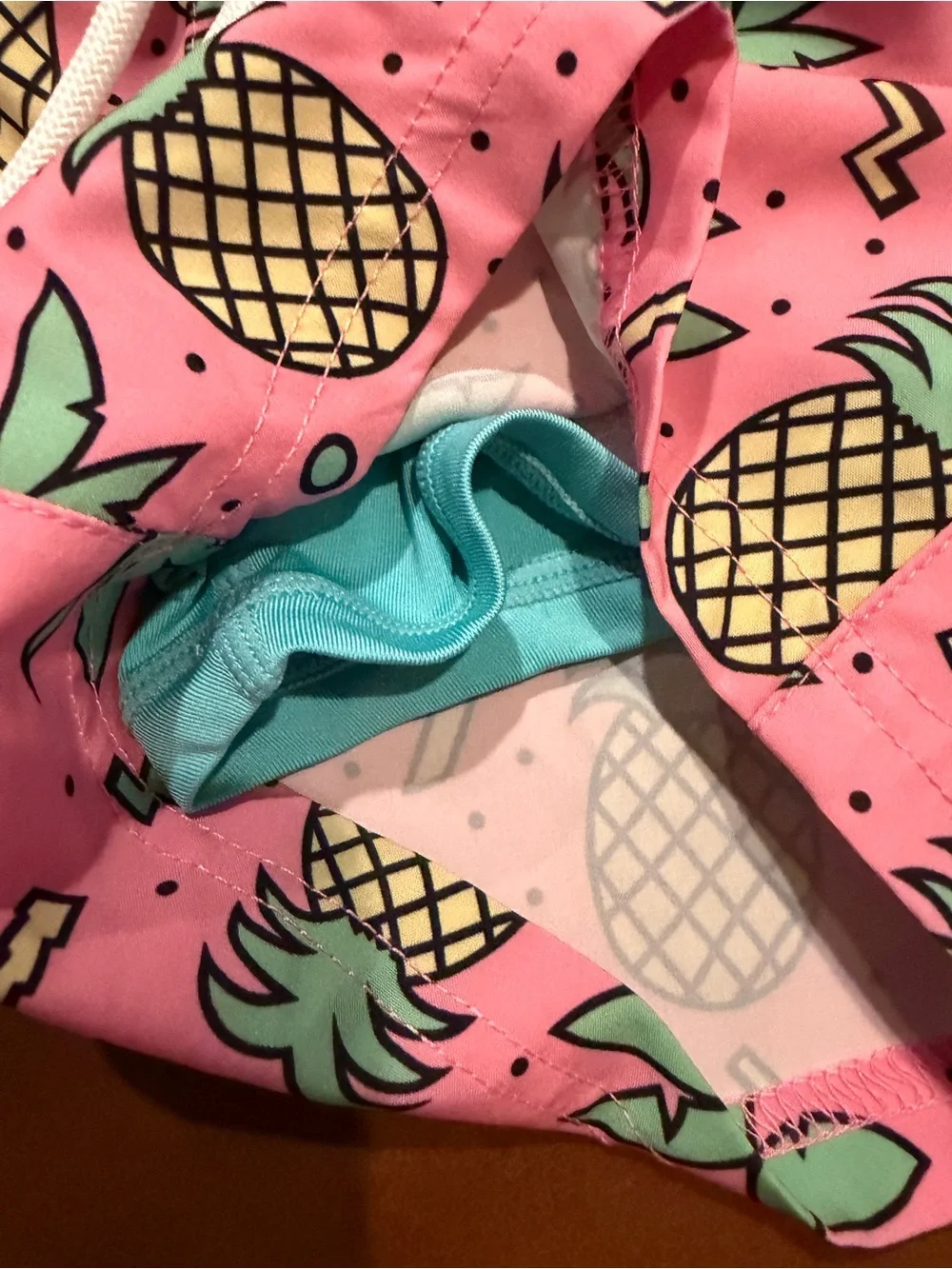 Sz 3T Maamgic Kids Pink Print Swim Shorts